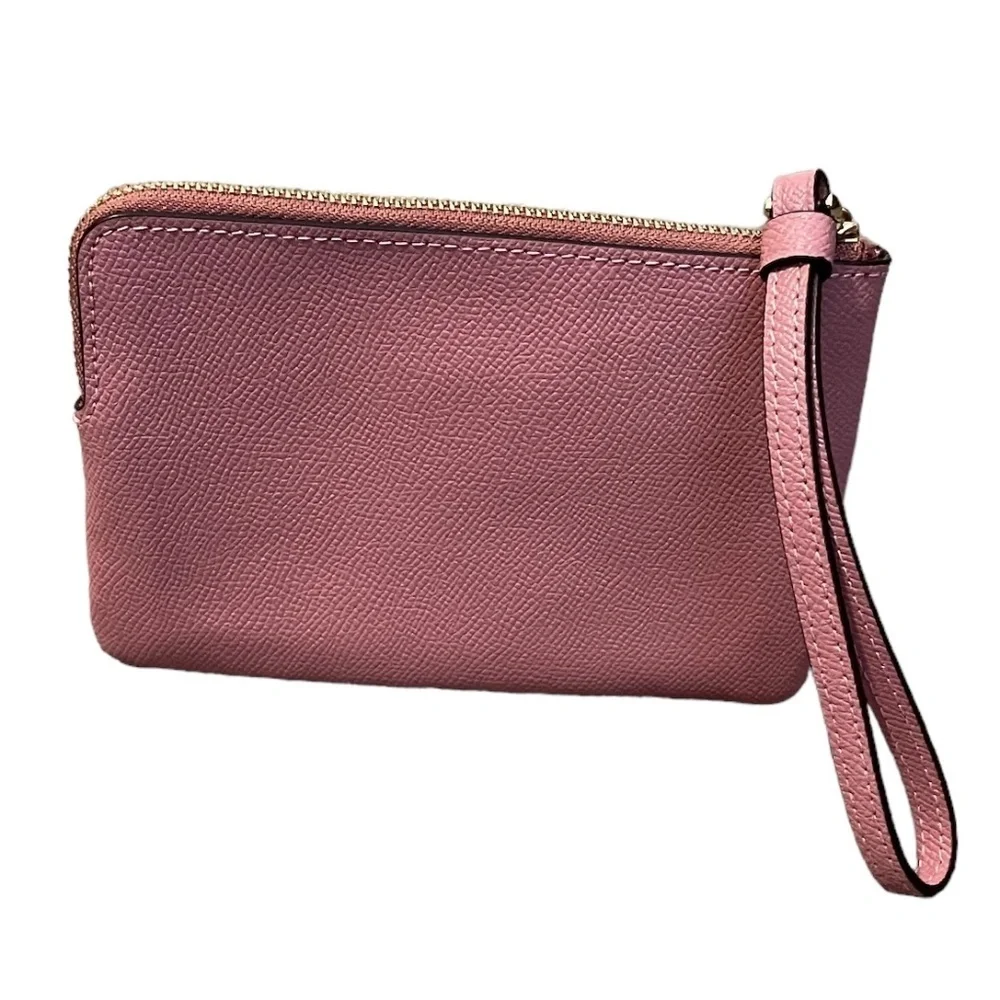 Coach crossgrain leather